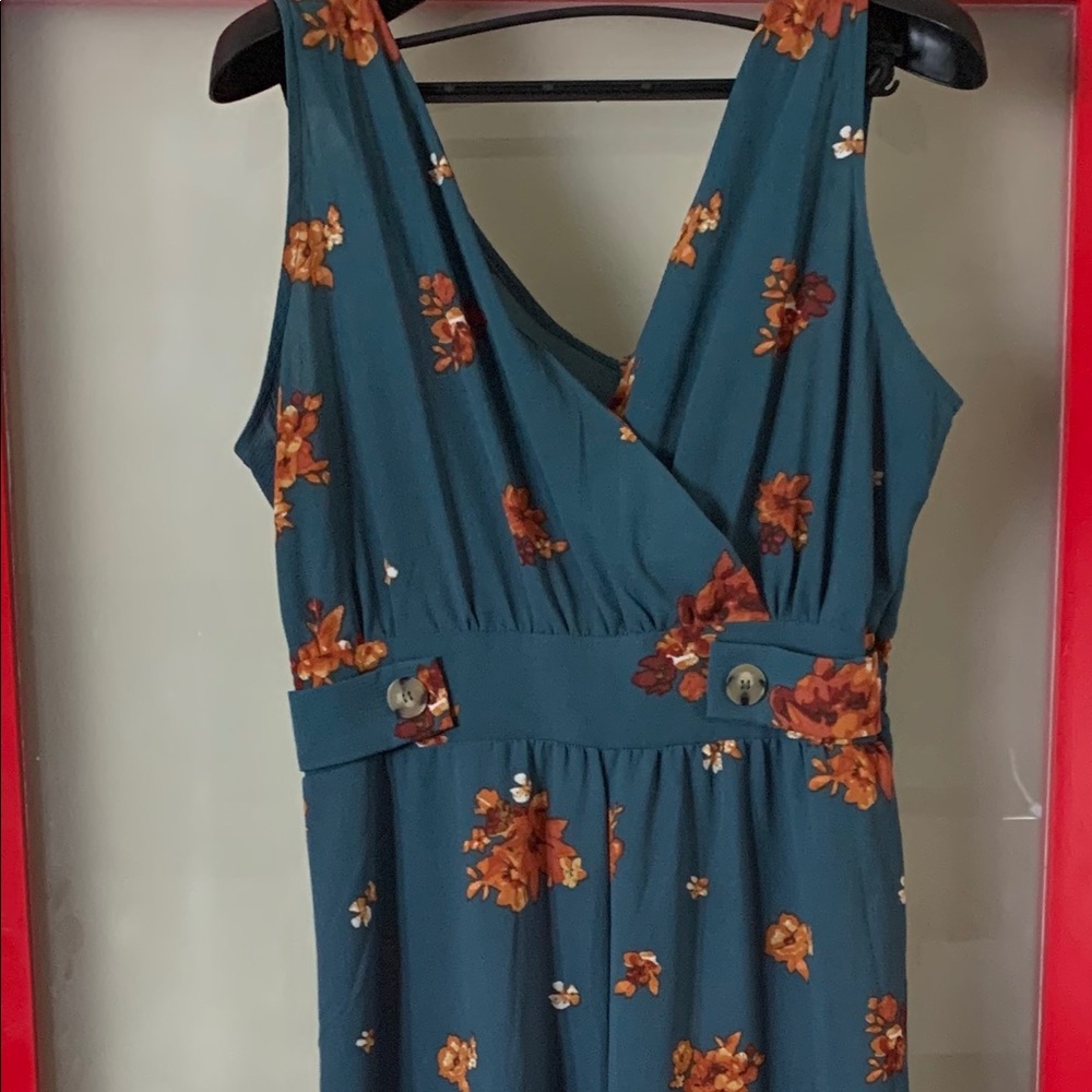 Flowered Jumpsuit